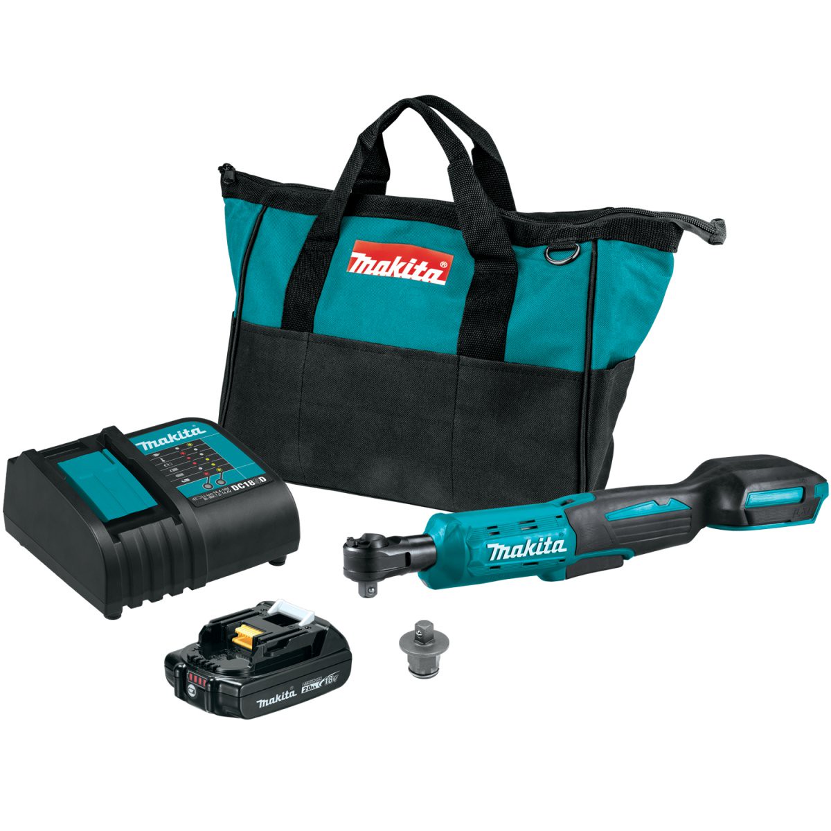 18V LXT LithiumIon Cordless 3/8" / 1/4" Sq. Drive Ratchet