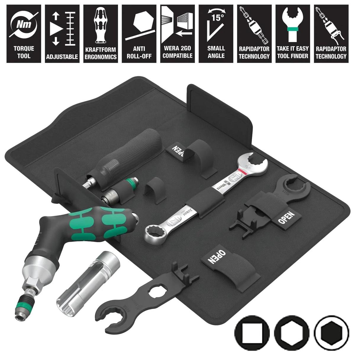 Wera MC4 Solar Installation Kit 9524 Photovoltaic Mounting Tool Set 1 7 Pieces