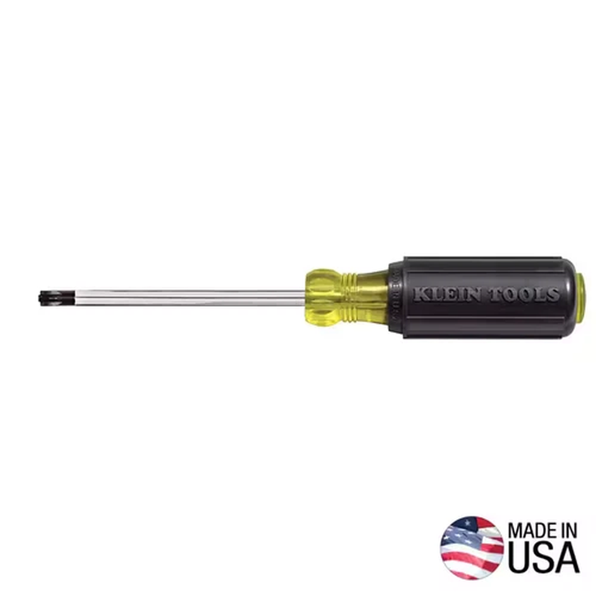 #2 Combo Tip Screwdriver with 4 In. round Shank and Cushion Grip Handle