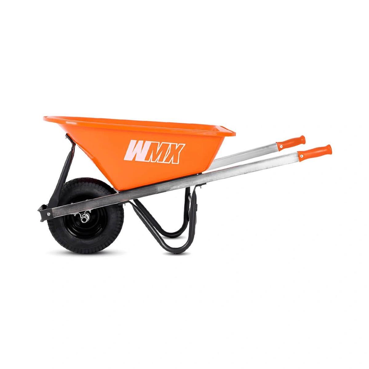 Westmix Widetrack Poly Wheelbarrow - Professional 100L Contractor Model