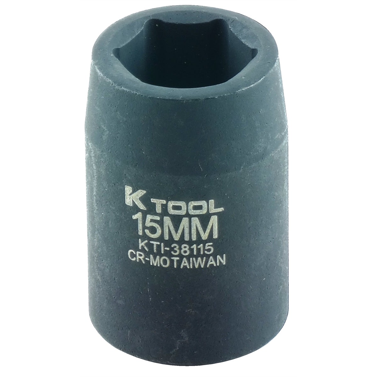 1/2in. Drive Standard 6 Point Impact Socket 15mm