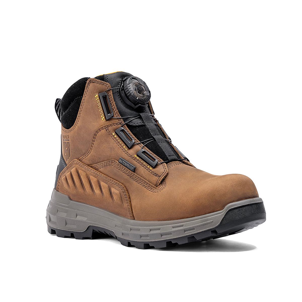 Wildwood 6 Soft Toe Turbolace Work Boot - Brown - Made in USA - 11 | Brown