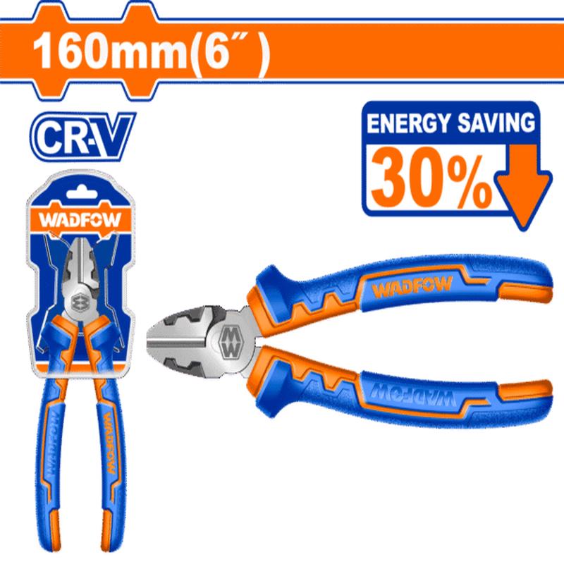 WPL3716 (Wadfow High leverage diagonal cutting pliers 6  P6C36)