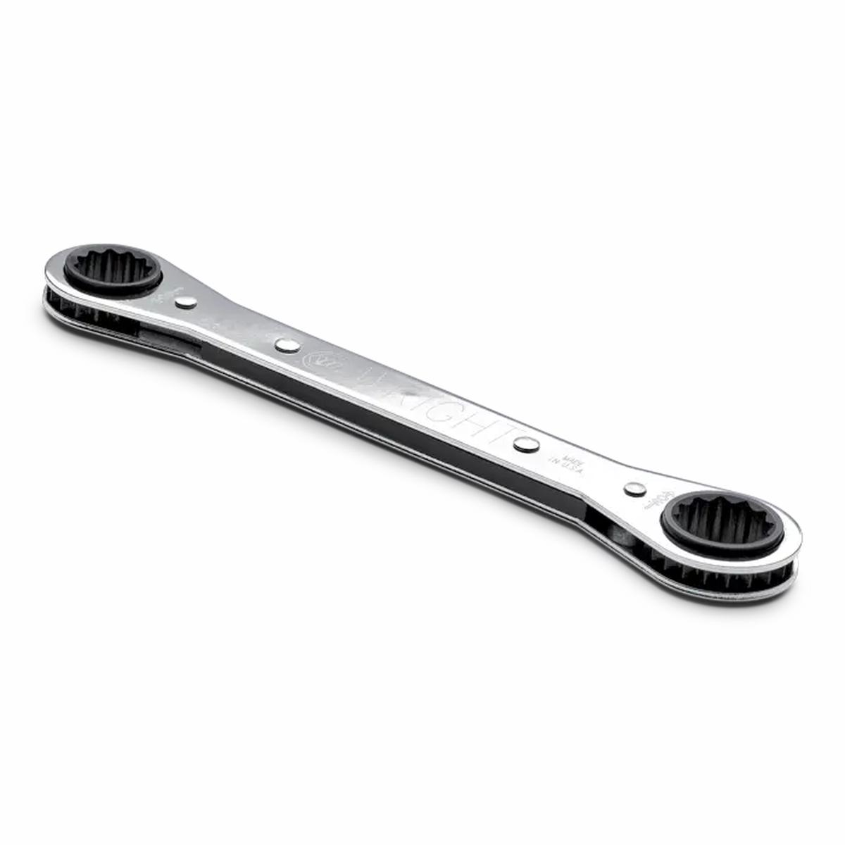 Wright Tool 12-Point SAE Ratcheting Box Wrench, 9/16 x 3/4 in - WT 9383A Box Wrench