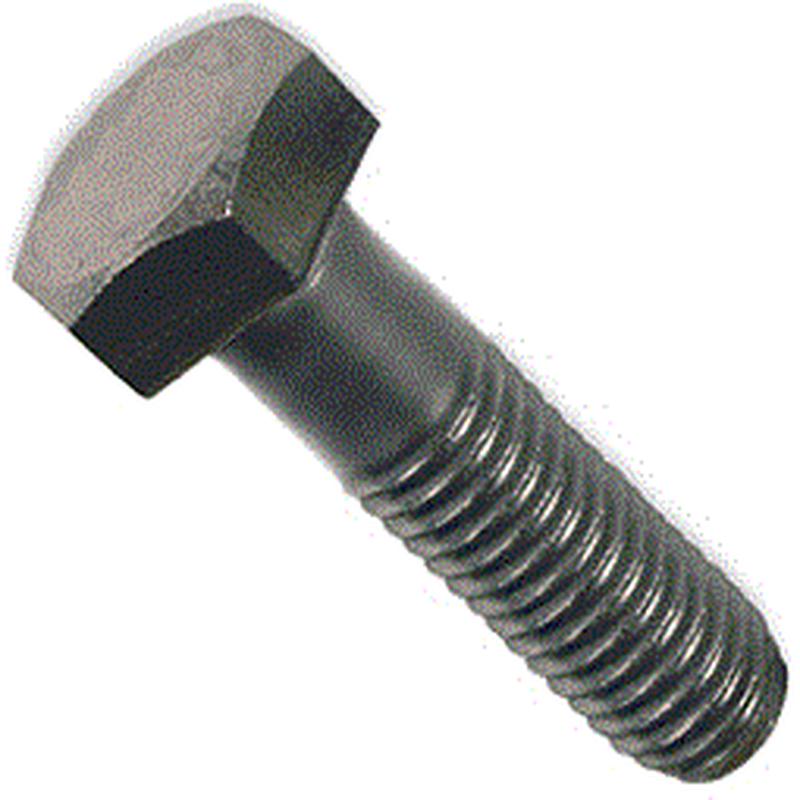[100 PKG] Hex Head Cap Screws Grade 5 Steel Plain Fine Thread (USA Made) 1/4-28 x 3