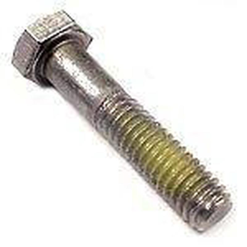 [10 PKG] Hex Head Cap Screws with Patch Stainless Steel 1/2-13 X 1-1/4