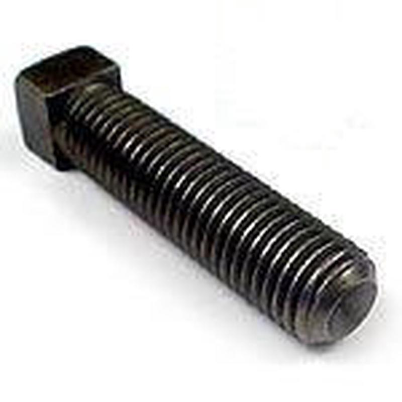 [1 PC] Square Head Set Screws Case Hardened Steel Cup Point  1 1/4-7 X 4