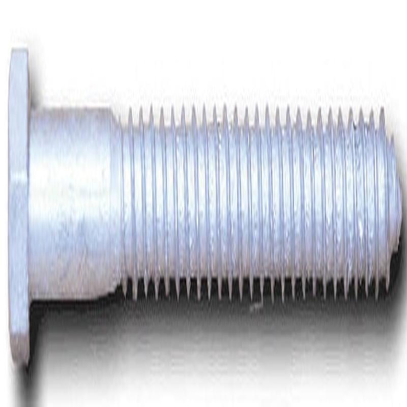 [10 PKG] Lag Screws Hex Low Carbon Zinc Hot Dipped Galvanized 3/8-7 X 8