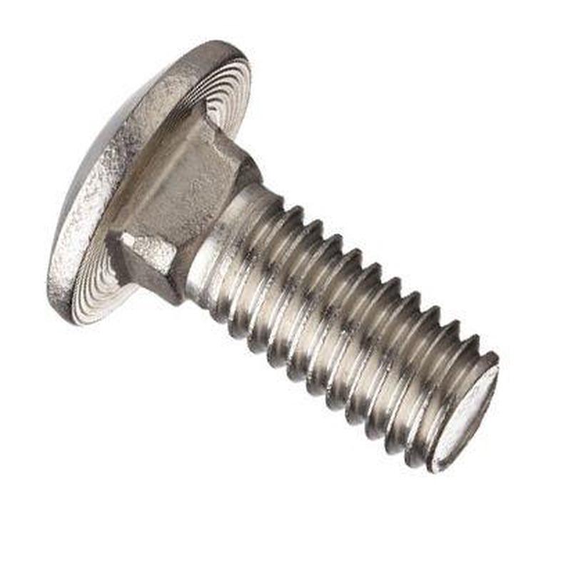 [1 PC] 18/8 Stainless Steel Carriage Bolt 5/8-11 X 2-1/2