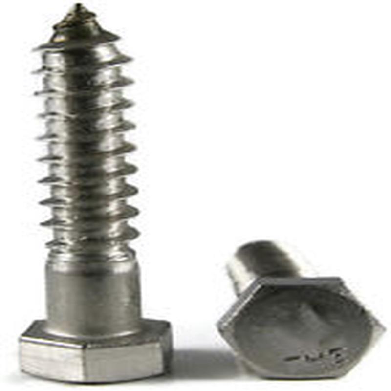[1 PC] Lag Screws Hex 18/8 Stainless Steel 5/8 X 6-1/2