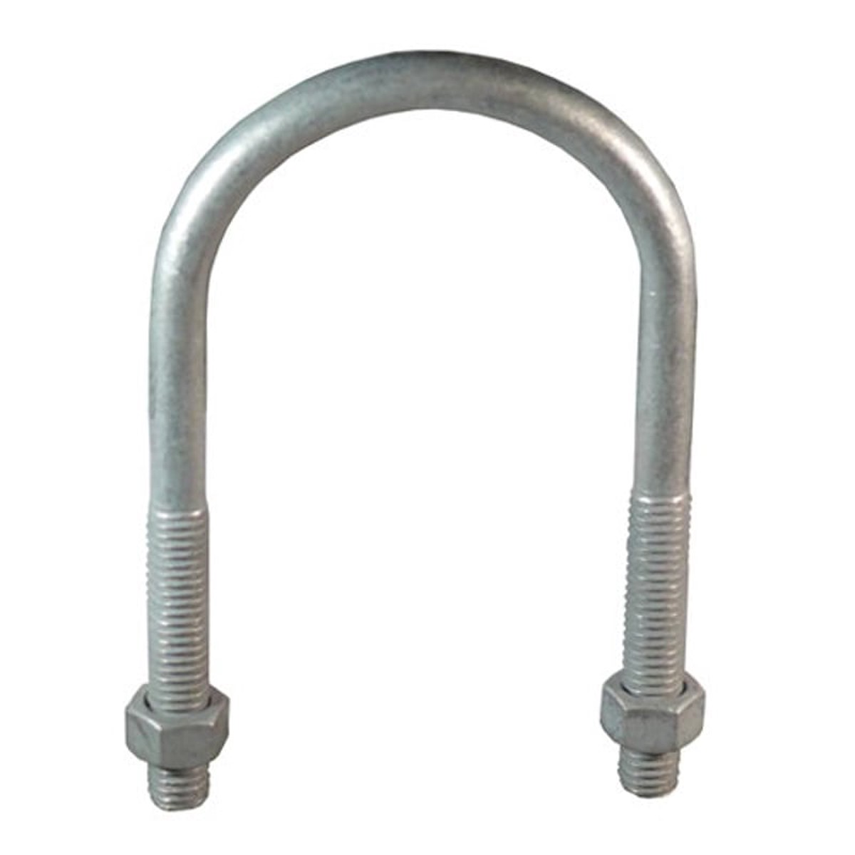 U-Bolt with Hex Nut, 4", Heavy Duty, Mechanically Galvanized By Appleton APPUBC400