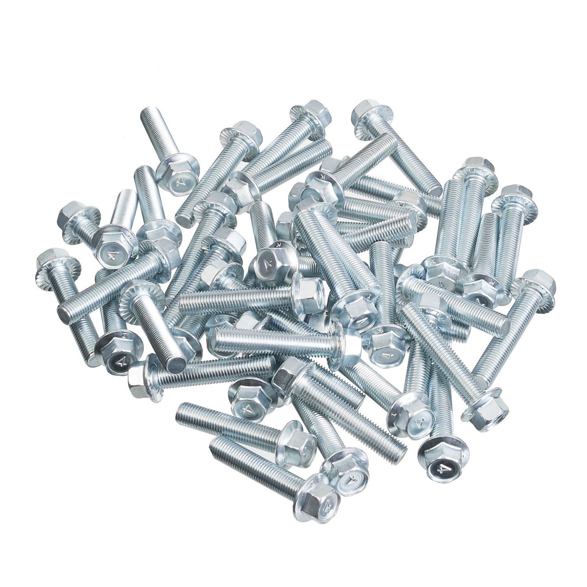 WMP Bolt Flange - 10 x 50mm (50 Pack)