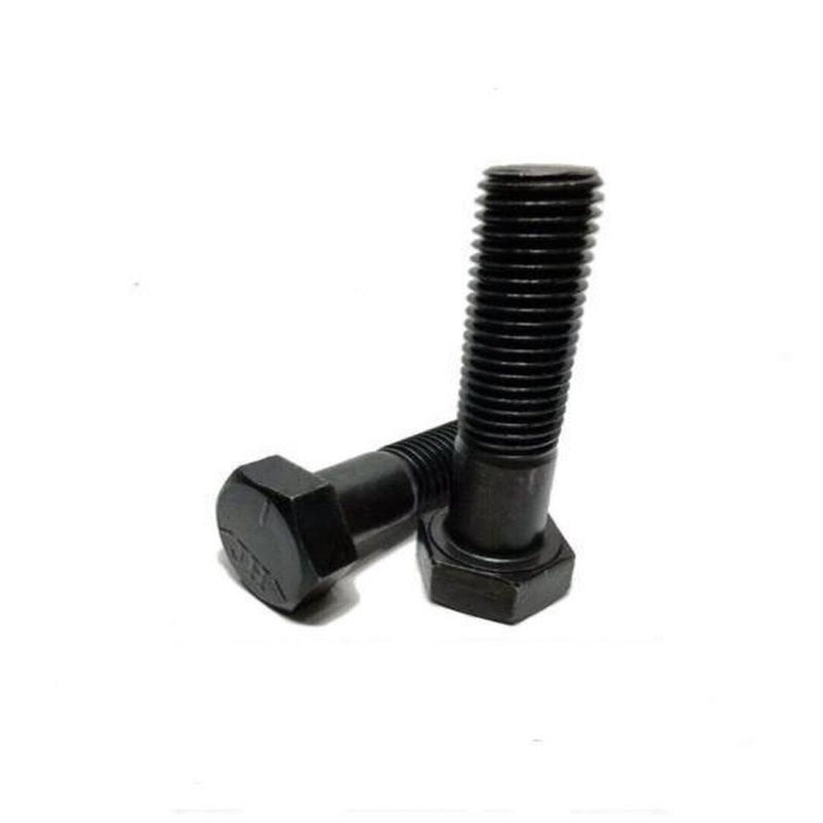 (Qty 2200) 148221-20 x 18221 Hex Bolt Plain Grade 5 Cap Screw Full Thread