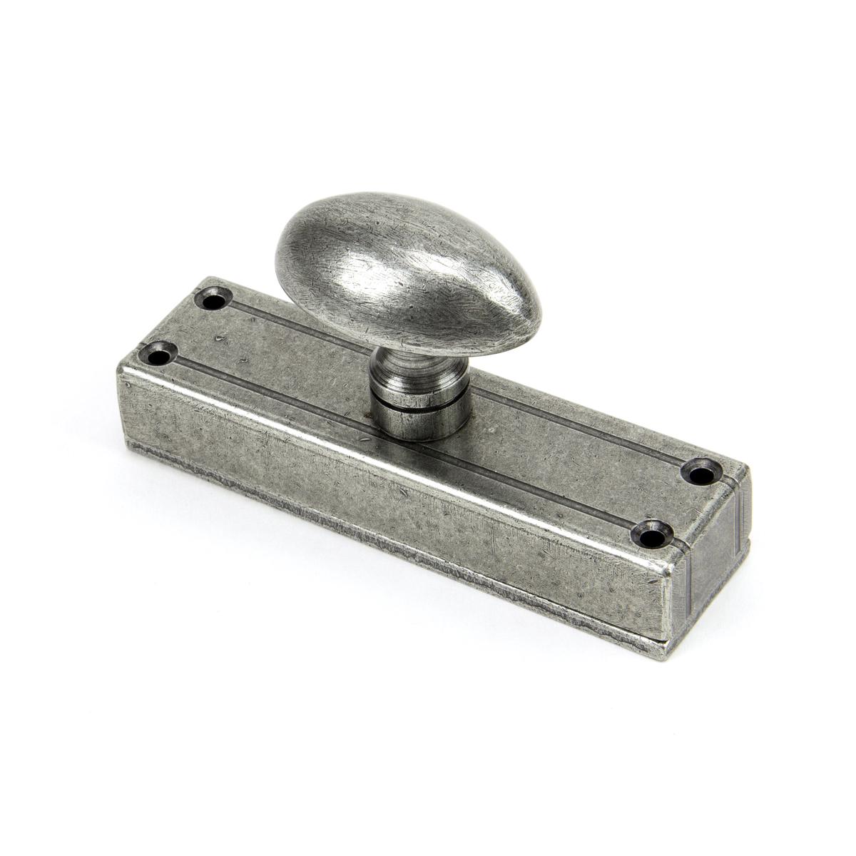 Pewter knob for Cremone Bolt | From The Anvil
