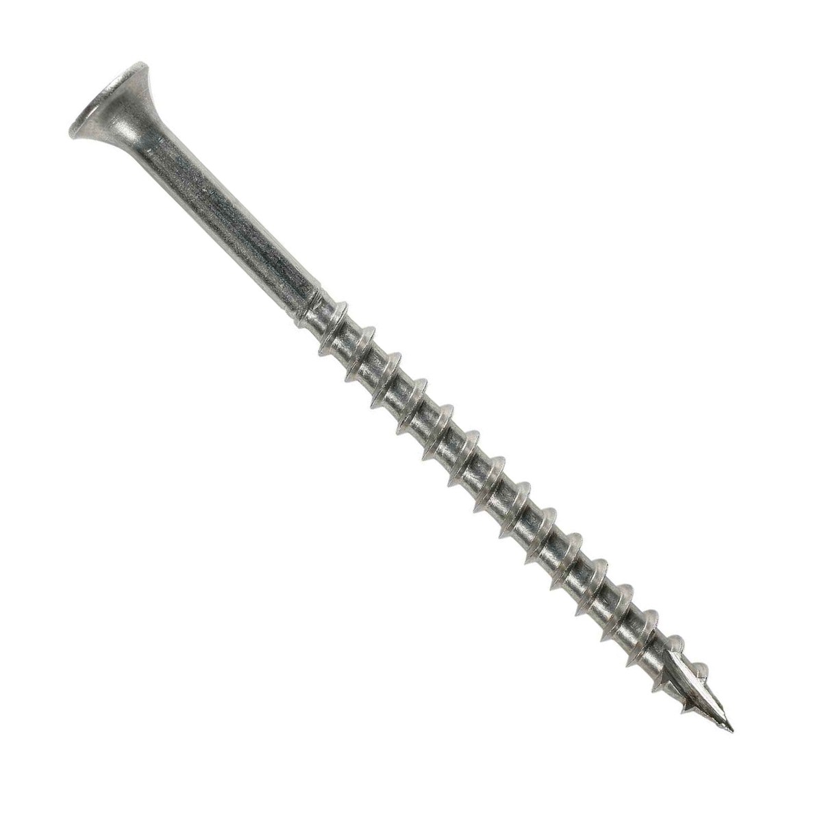 Simpson Strong-Tie #10 x 1-3/4" Square Drive Bugle Head Deck Screw - 305 Stainless Steel, Qty. 50