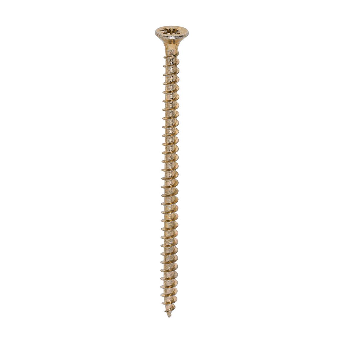 TIMCO Solo Chipboard & Woodscrews - PZ - Double Countersunk - Yellow - 4.0 x 70 - 200 Pieces Box