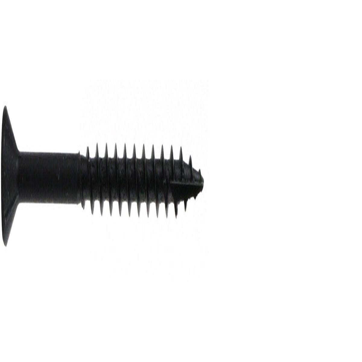 Tool Nut #8 x 2" Combo Drive Black Oxide Cabinet / Furniture Screws, 100-Pack