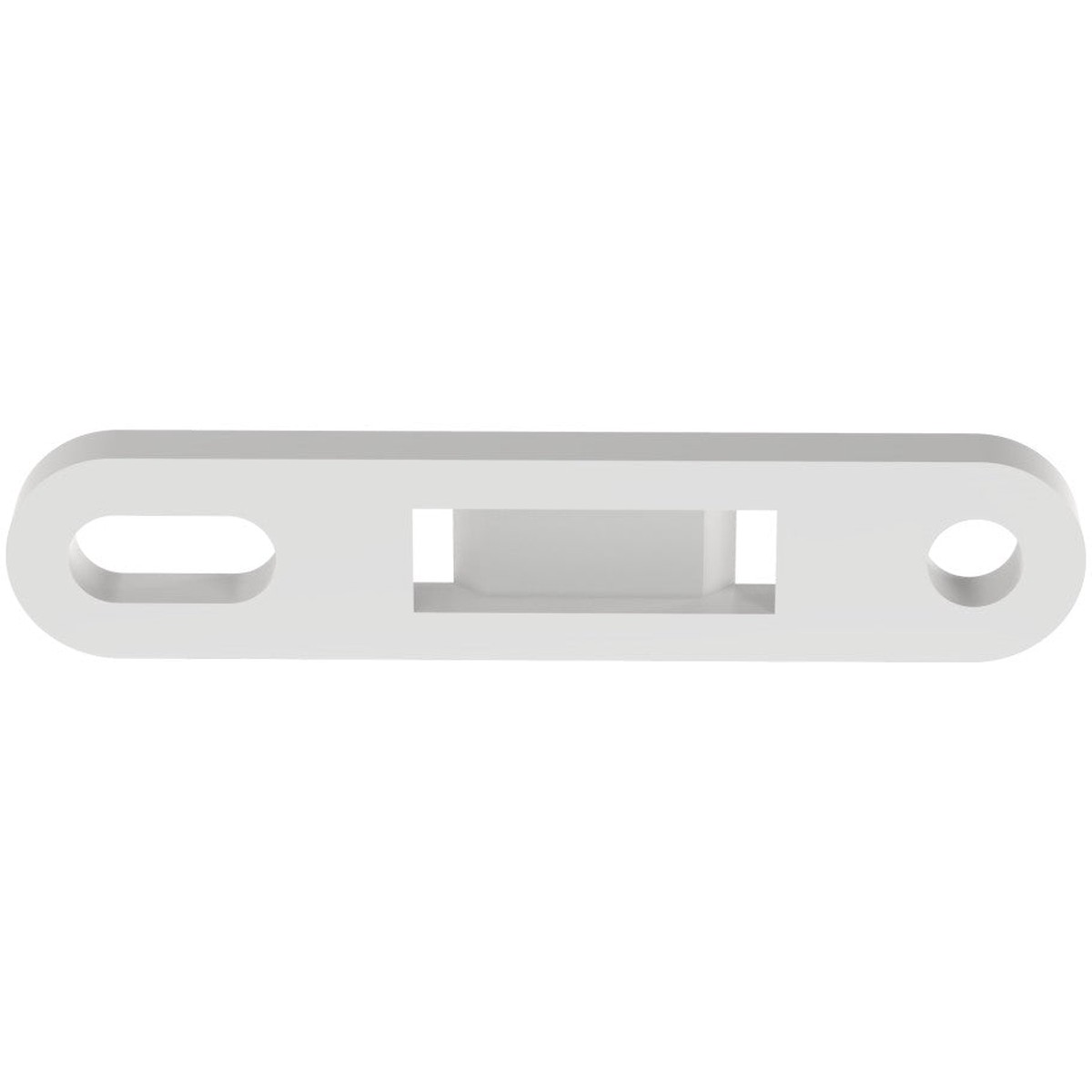 TP4H-D Cable Tie Mount, Natural, PA 6.6, Screw, 3.08x0.62", PK500