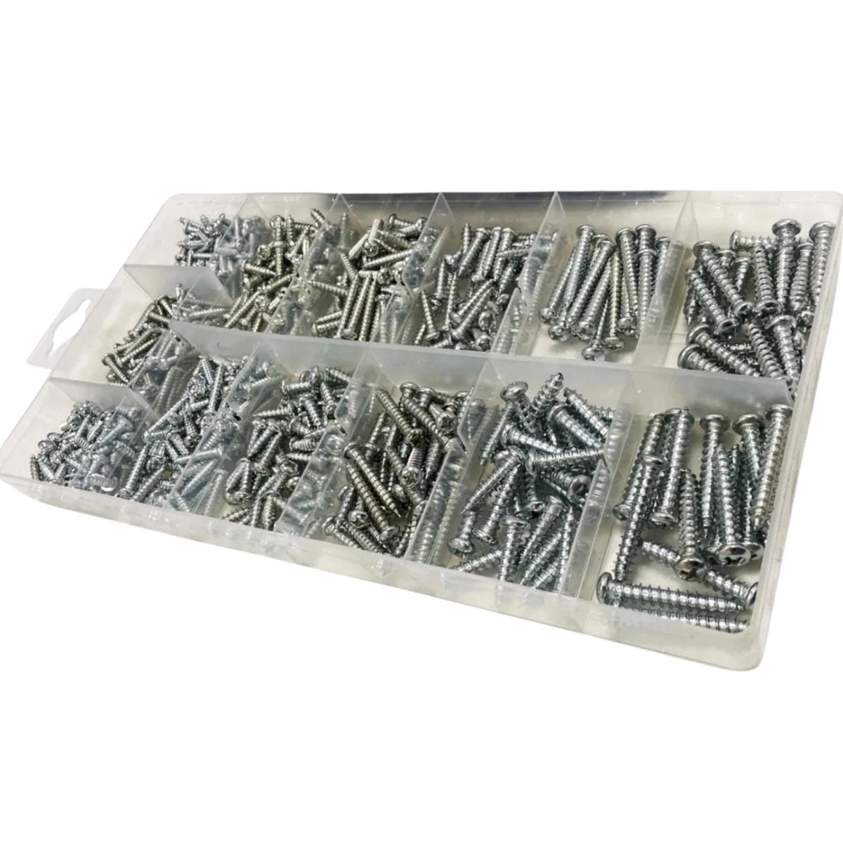 Toolzone 550pc Sheet Metal Screw Assortment