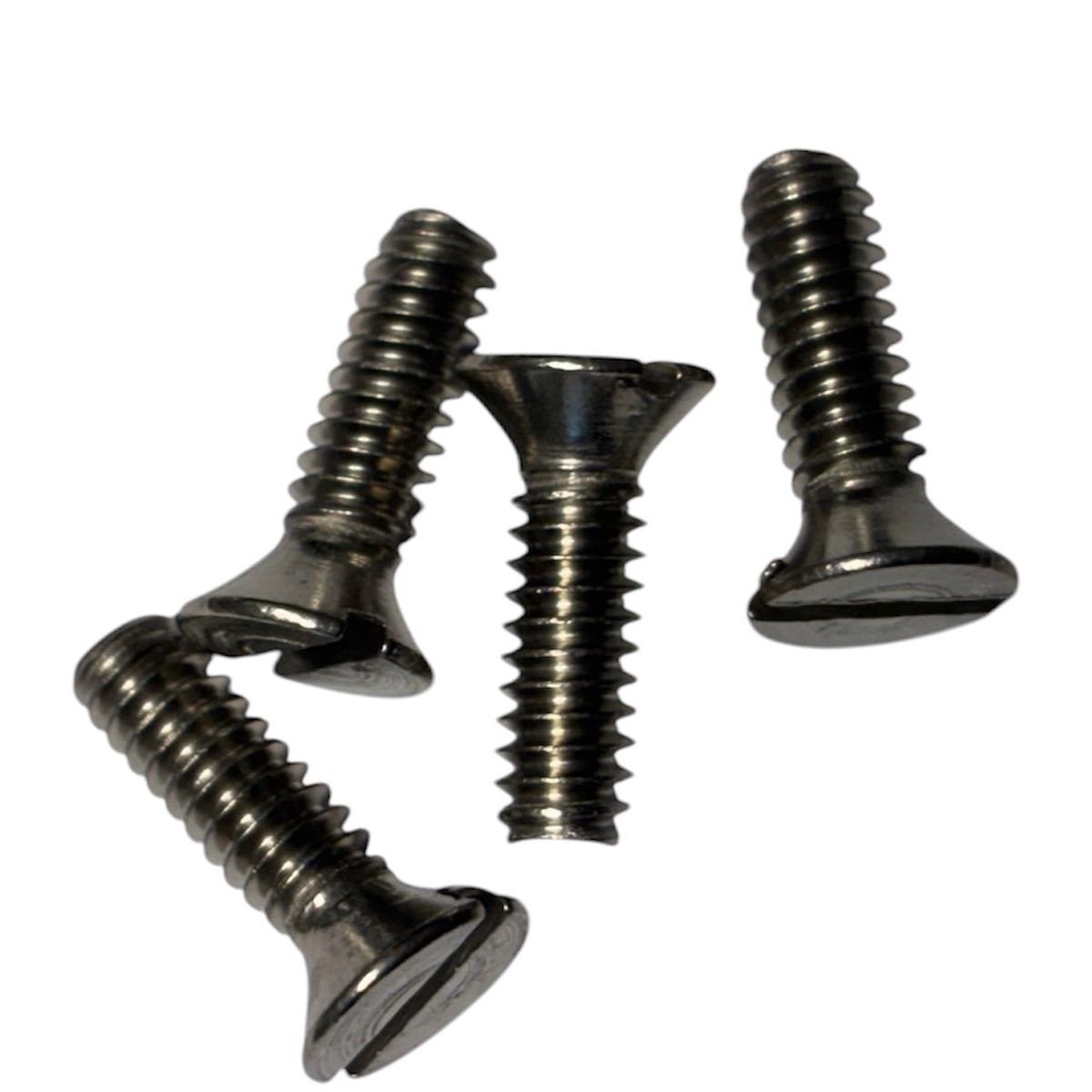 (FMS0003) STAINLESS STEEL FLAT HEAD SLOTTED MACHINE SCREW 0-80 X 3/16" - 100 pcs/pkg