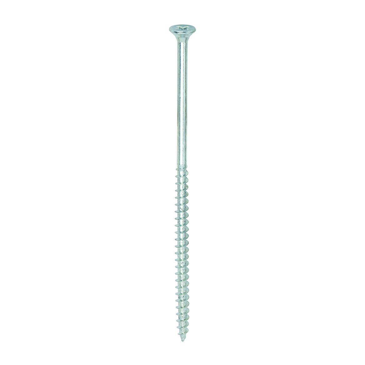 TIMCO Solo Chipboard & Woodscrews - PZ - Double Countersunk - Zinc - 5.0 x 120 - 100 Pieces Box