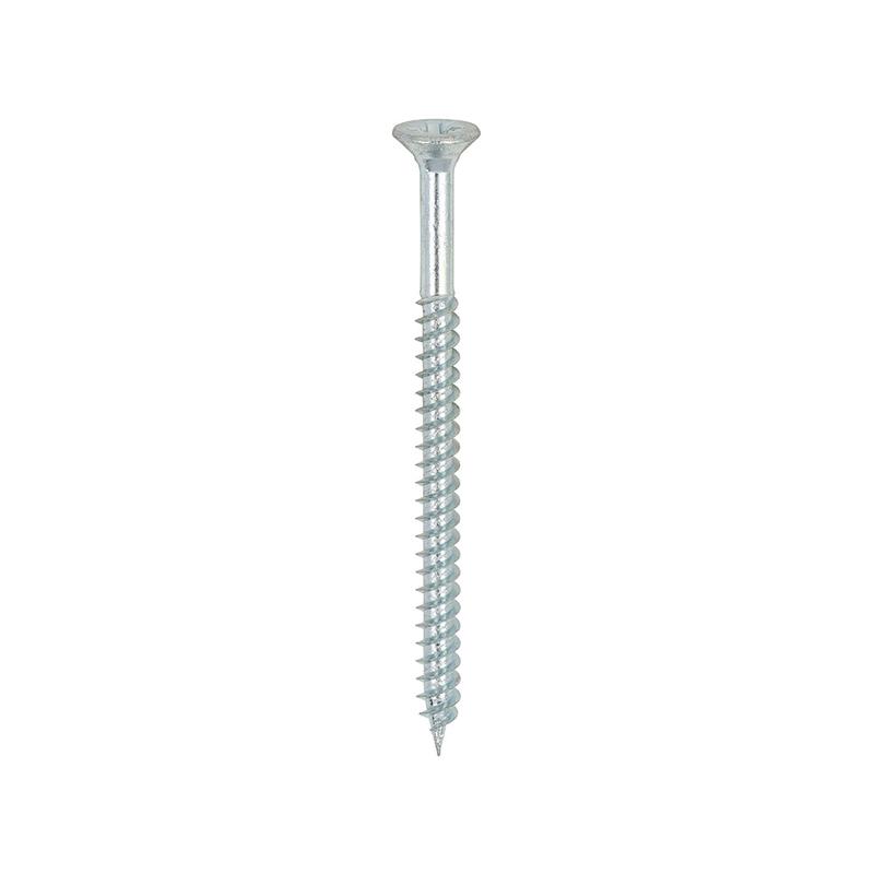 TIMCO Twin-Threaded Woodscrews - PZ - Double Countersunk - Zinc - 6 x 2 - 200 Pieces Box