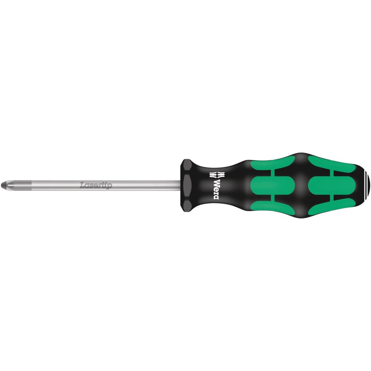 Wera 355 Pz Screwdriver For Pozidriv Screws, Pz 2x100-mm.