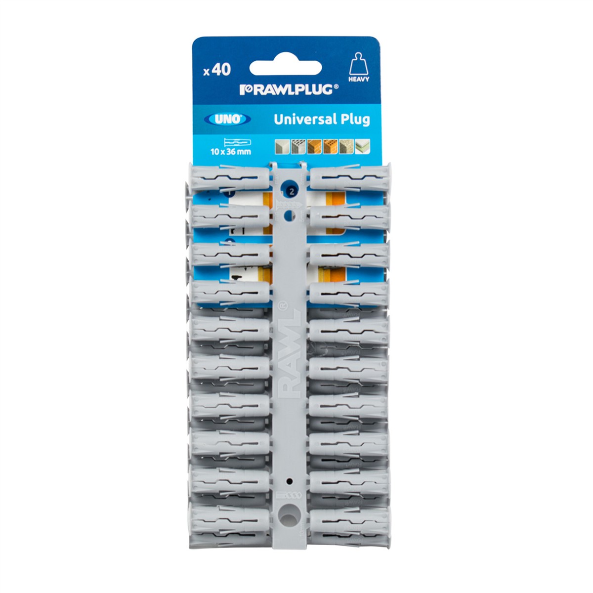 UNO Universal Plug - Grey (40 pc)
