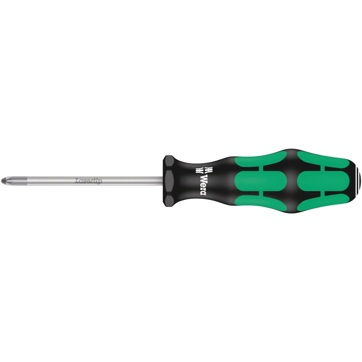 Wera 355 Pz Screwdriver For Pozidriv Screws, Pz 1x80-mm.