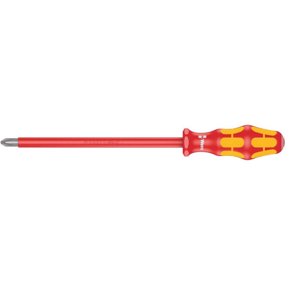 Wera 162 I Ph VDE Insulated Screwdriver For Phillips Screws, Ph 4x200-mm.
