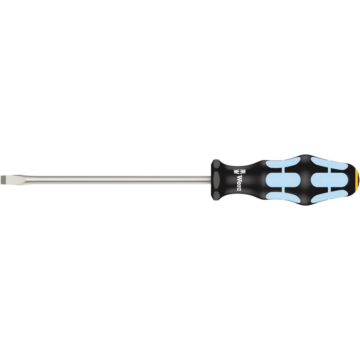 Wera 3334 Screwdriver For Slotted Screws, Stainless, 1.2x6.5x150-mm.