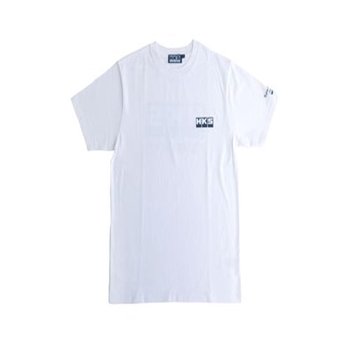 HKS Powersports T-Shirt White L | (51007-AK639)