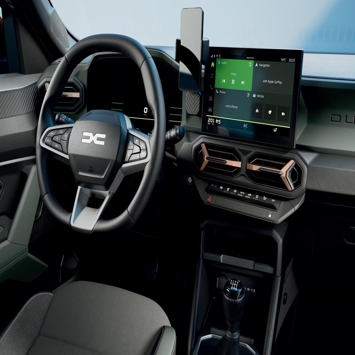 YouClip Induction Smartphone Charger - Dacia Duster