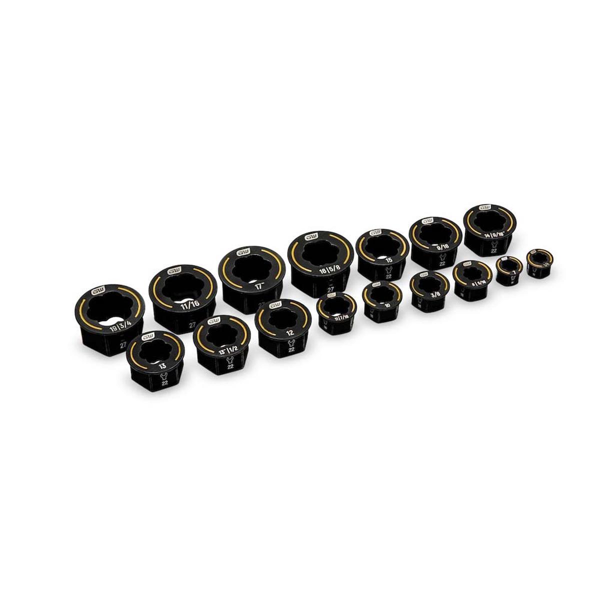 GearWrench 86192 16 Piece Bolt Biter SAEMetric Wrenchsert Set