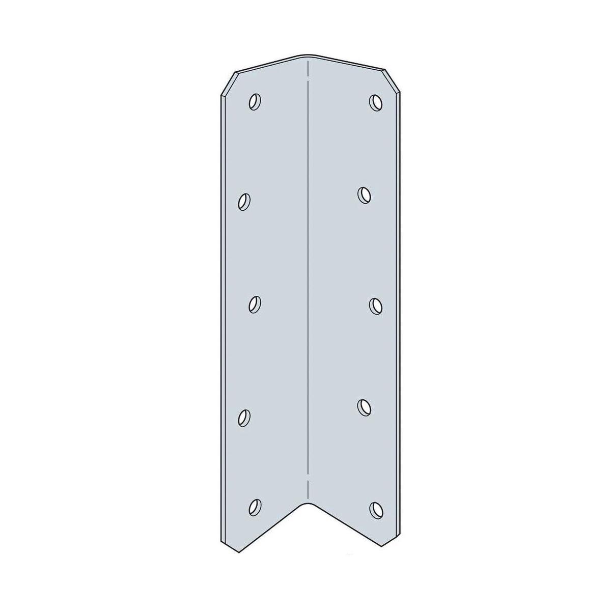 Simpson Strong-Tie ML28Z (2 x 8) Medium L Angle - Zmax Finish
