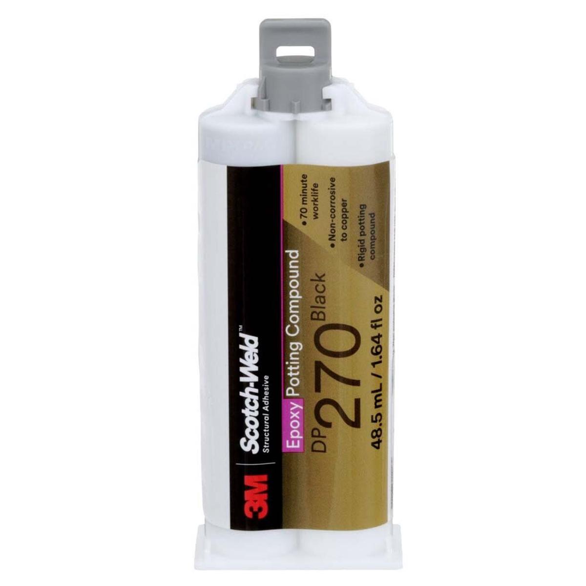 3M DP270 DP270-164OZ-BLK Scotch-Weld Epoxy Potting Compound Black Duo-Pak (485 mL) (7100148745)