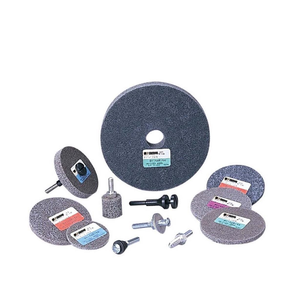 3M 853271 Standard Abrasives SC Unitized Wheel 532 6 in x 12 in x 12 in (7000047042) (4 Pack)