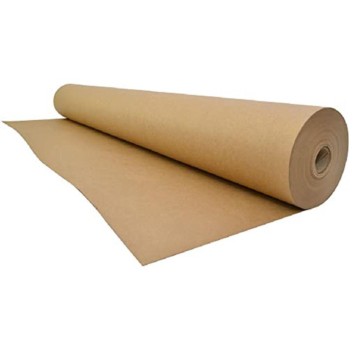 SurfaceShields KP35144 35 x 144 Construction Grade Kraft Paper Floor Protection Roll