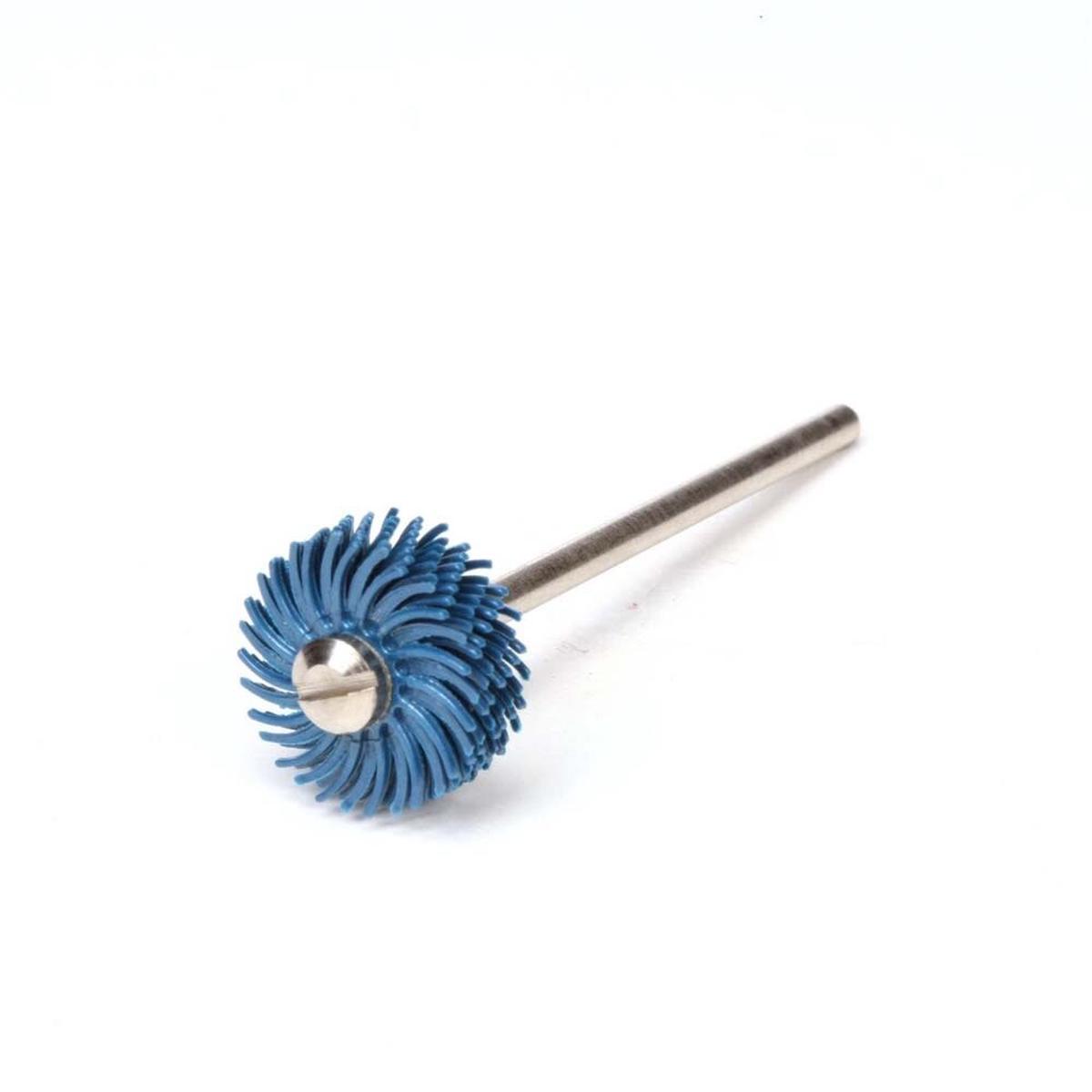3M RB-ZB Radial Bristle Disc 35000 rpm 916 in Diameter P400 Grit Blue (7000046125) (48 Pack)
