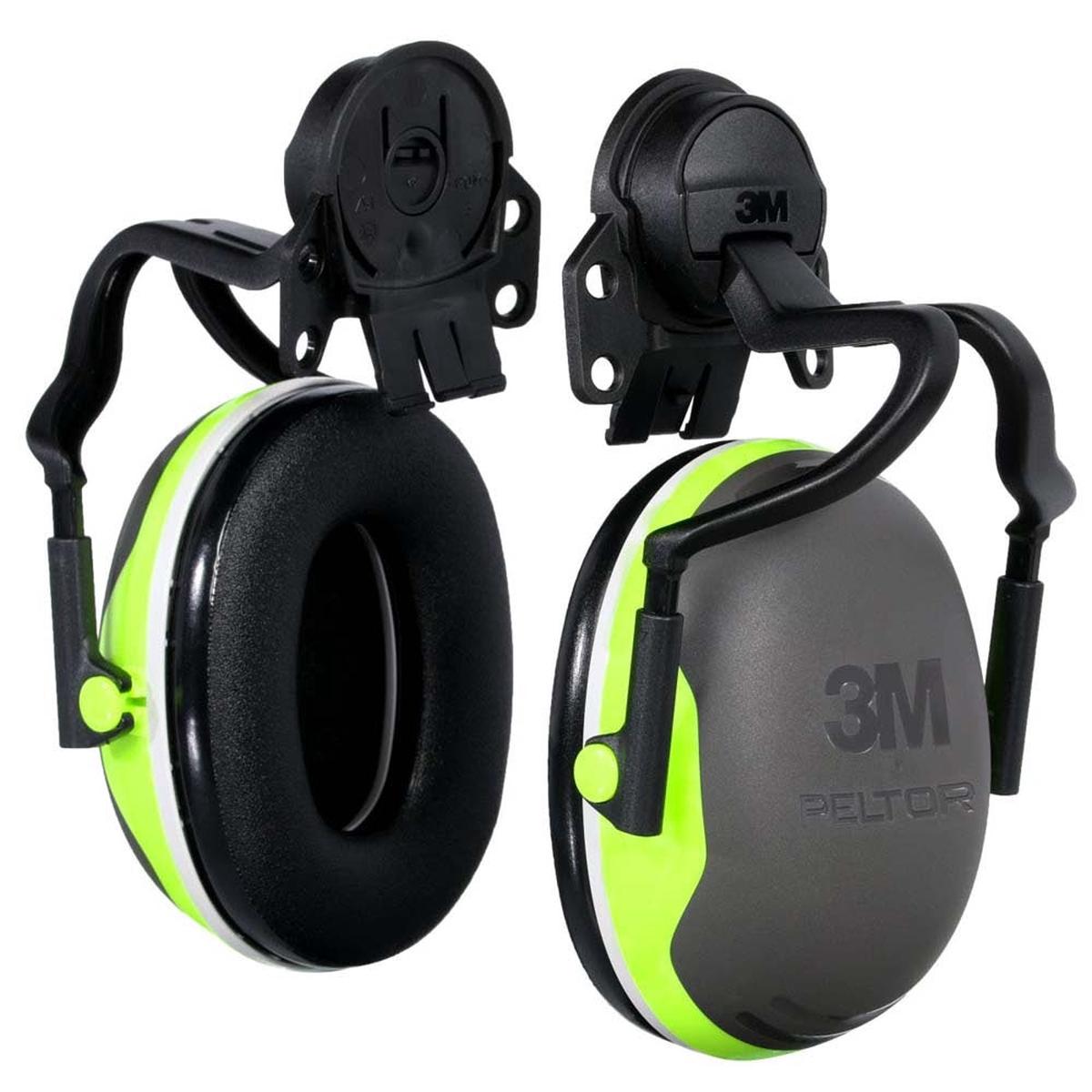 3M P51E Peltor Full Brim Helmet Attached Earmuffs Electrically Insulated NRR 26 dB (7100315224) (10 Pack)