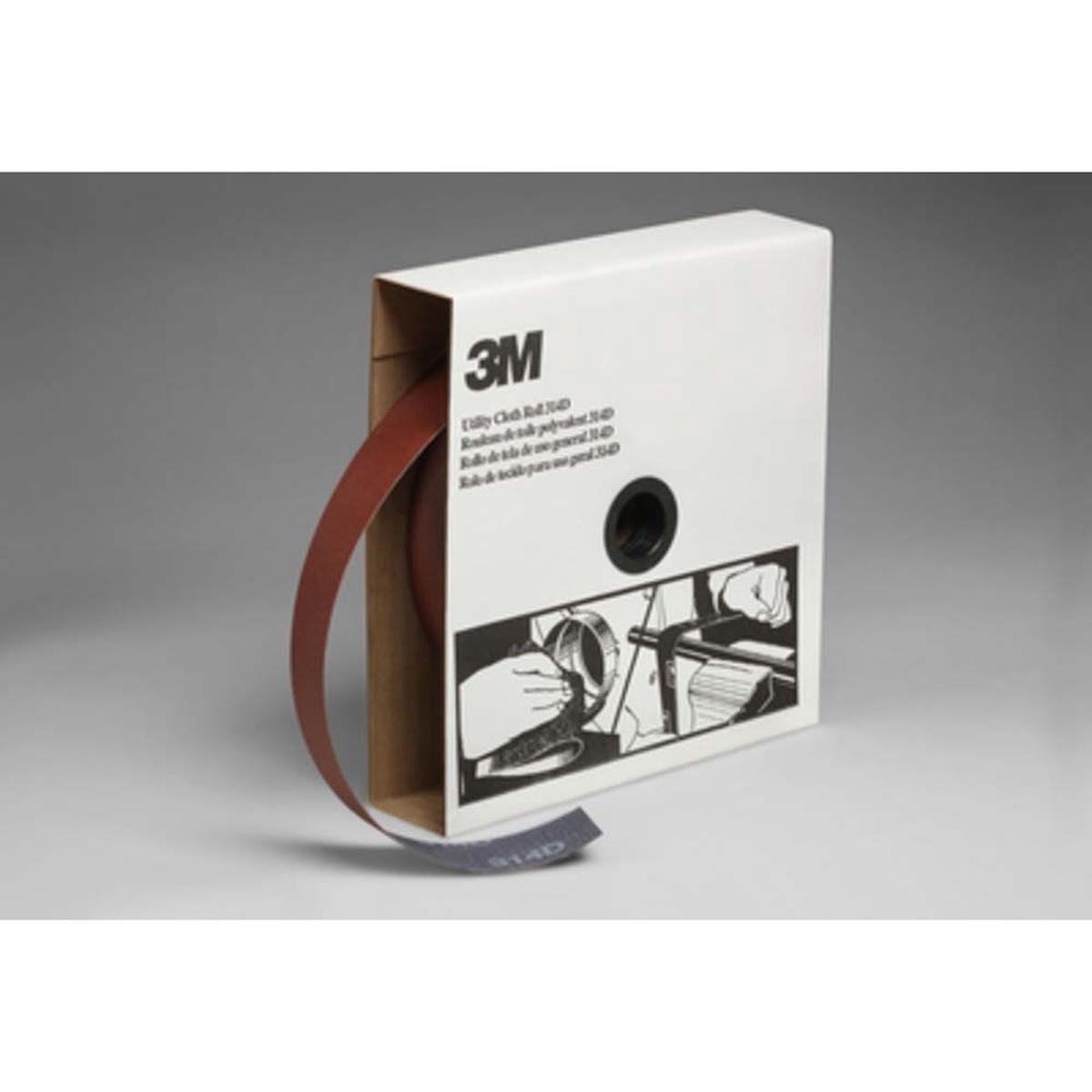 3M 314D Utility Cloth Roll P150 J-weight 1-12 in x 50 yd (7000118528)