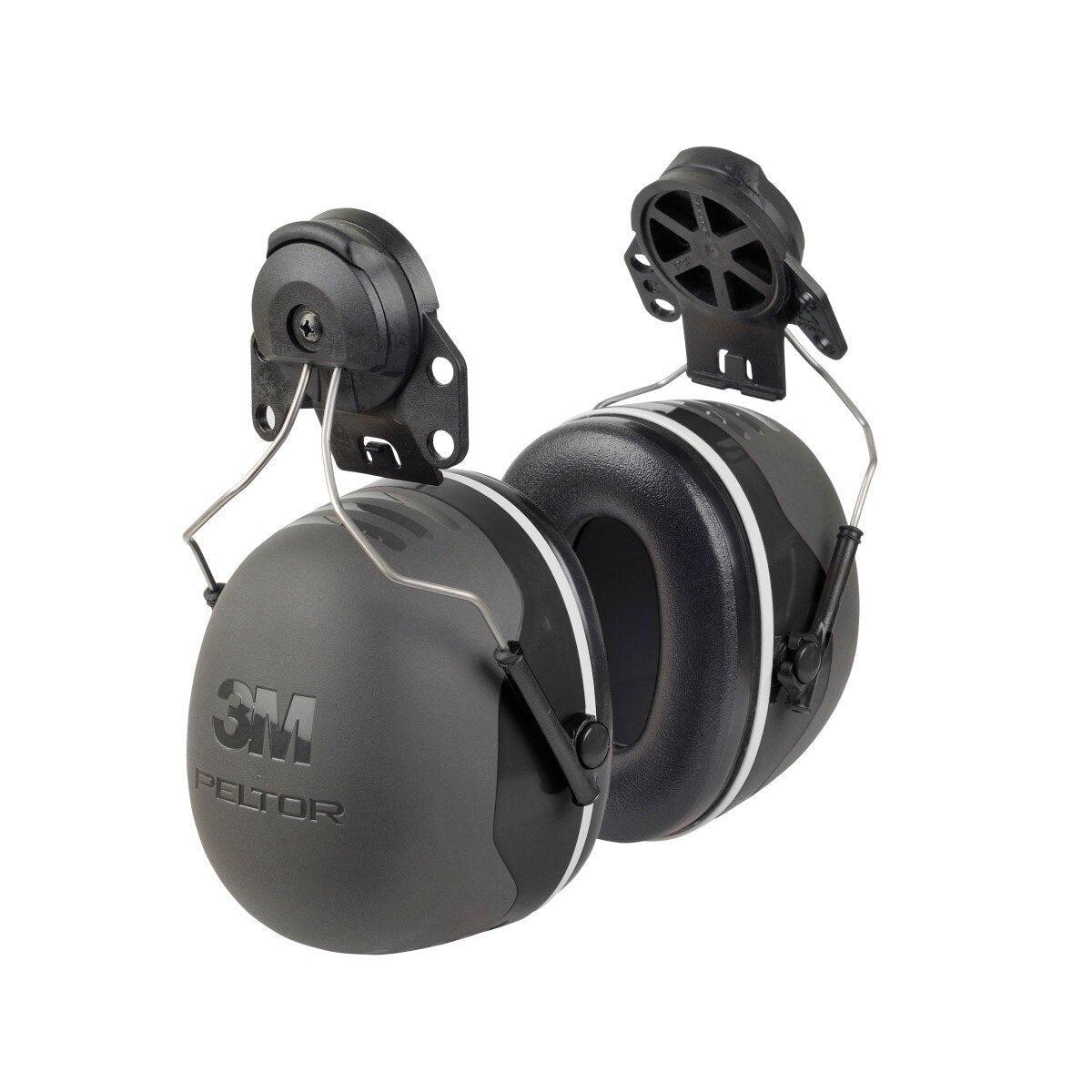 3M P3E PELTOR Hard Hat Attached Earmuffs NRR 31 dB Black (7100315223)