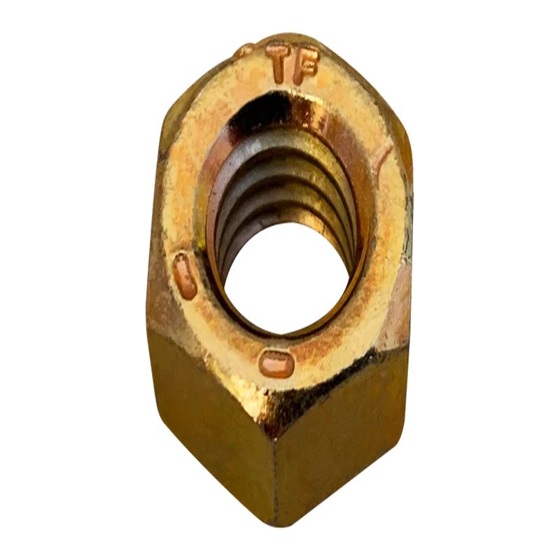 [3000 BULK] Hex Machine Screw Nuts Steel Zinc Yellow 5/16-18