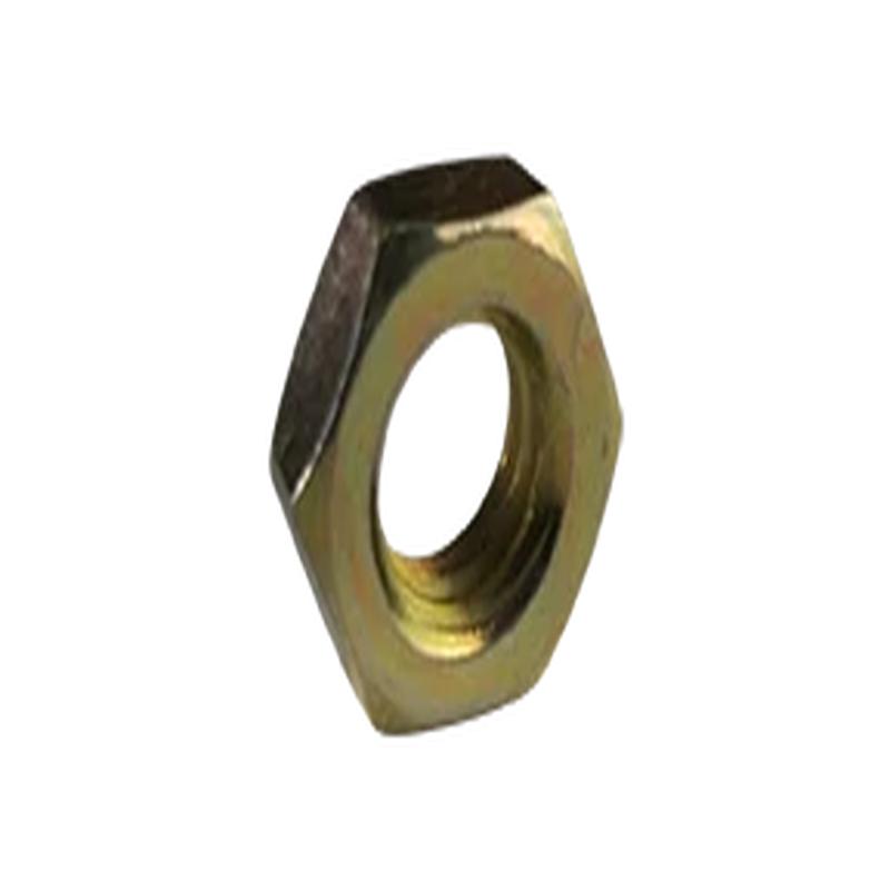 [1200 BULK] Hex Jam Nuts Grade 8 Steel Zinc Yellow 1/2-20