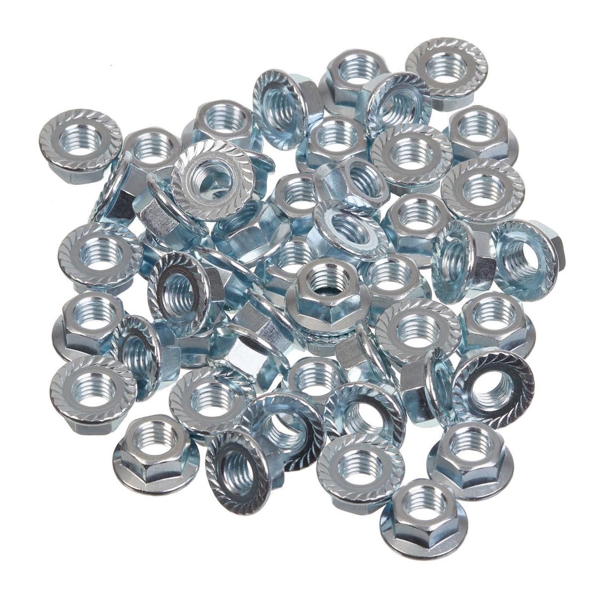 Whites Nut Flange - 8 x 1.25mm