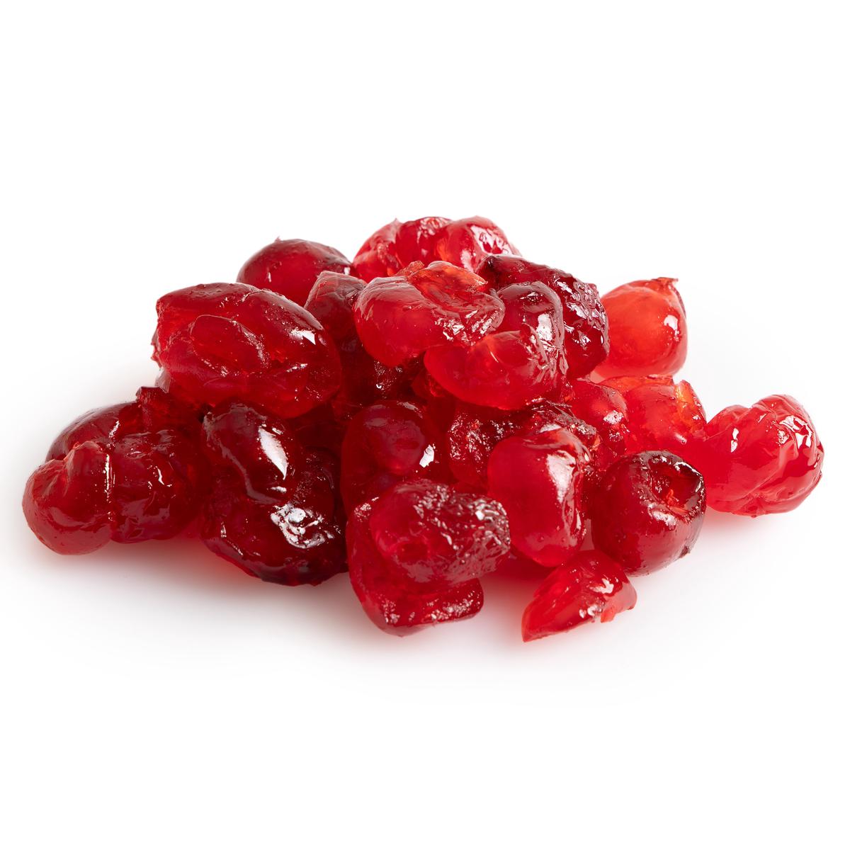 Whole and Broken Glazed Cherries