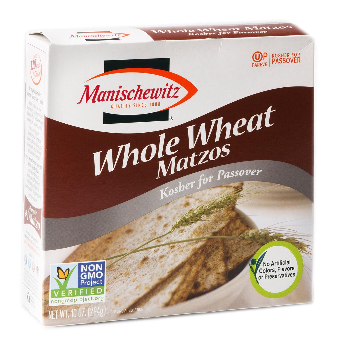 Whole Wheat Passover Matzo