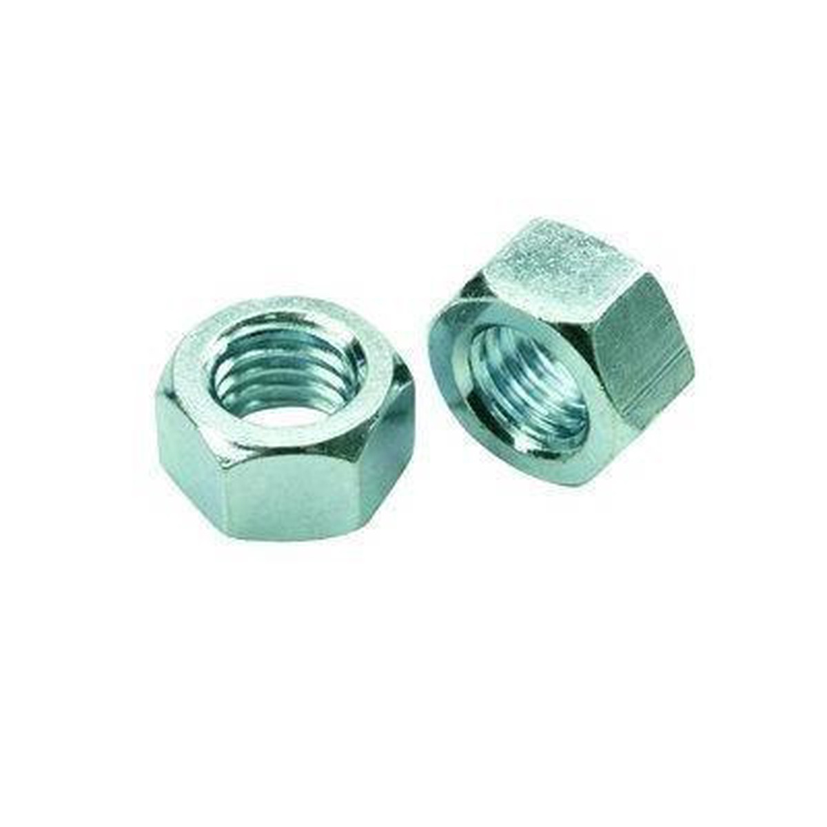 Zinc Plated Hex Nuts, Coarse Thread, Standard Grade