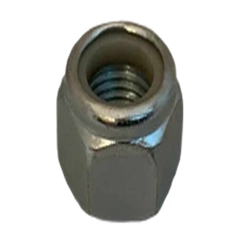 [100 PKG] Hex Lock Nuts Nylon Insert Class 8 Steel Zinc DIN 985 M18-2.50