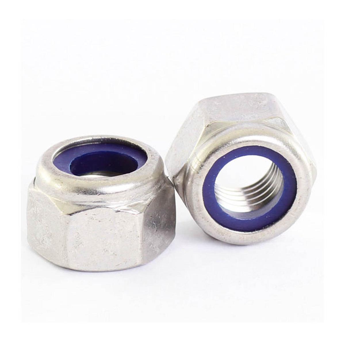 Whites Nut Nyloc Low Profile - 6 x 1.0mm